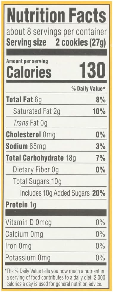 365 by Whole Foods Market Vanilla Sandwich Cremes, 8 OZ (Pack of 2)