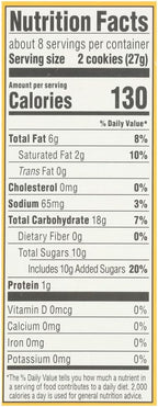 365 by Whole Foods Market Vanilla Sandwich Cremes, 8 OZ (Pack of 2)