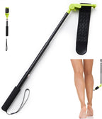 Back Shaver Extension Handle，Razor Extension Handle for Men,Long Handled Razor for Legs and Body,Adjustable Angle Back Trimmer with Telescopic 13-25 Inch Handle, Ideal for Elderly and Self-Care