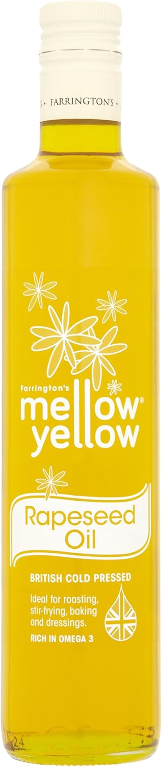 Farringtons Mellow Yellow Cold Pressed Rapeseed Oil 500ml