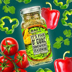Craft Spice Blends It's Five O'Guac Somewhere Seasoning 2 Pack | All Natural | Sugar Free | Salt Free | Keto | Zero Calories