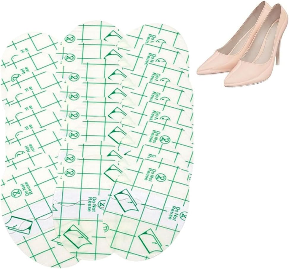 Self-Adhesive Invisible Heel Anti-wear Sticker, 2025 New Heel Protector Sticker Waterproof Anti Wear Foot Care Heel Protection Pad, Heels Stickers Transparent Thin for High Heels (60)
