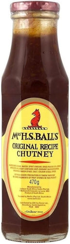 Mrs Ball's Original Recipe Chutney (470g) - Pack of 6