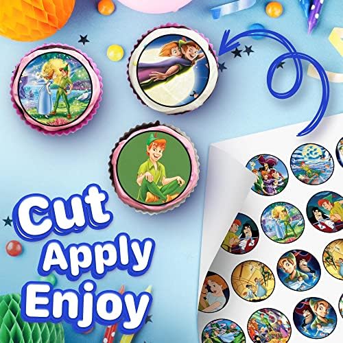 30 x Cupcake Toppers - Flying Adventure Inspired Collection of Edible Cake Decorations | Uncut on Wafer Sheet