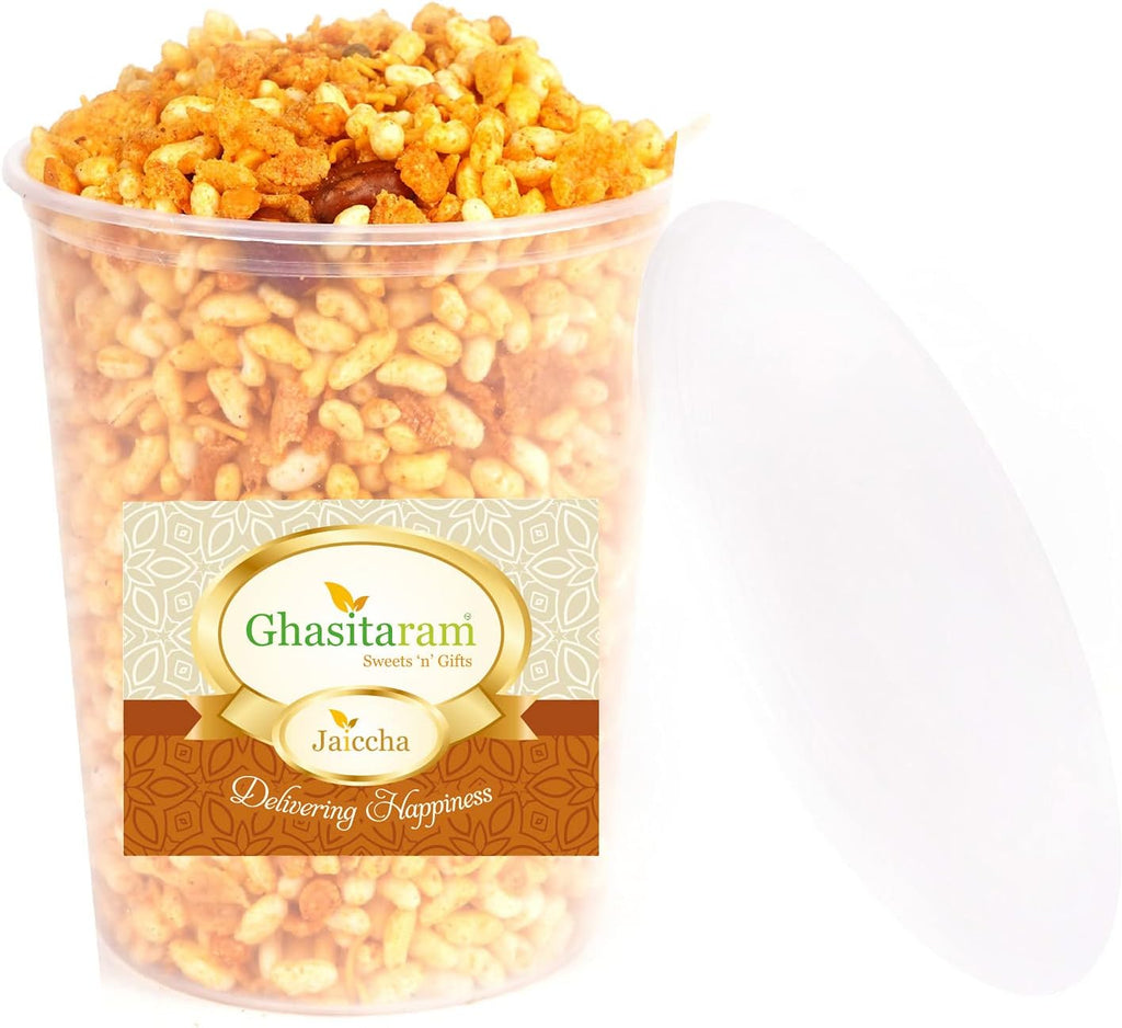 Jaiccha Ghasitaram Bhadang Bhel 200 gms |Diwali,Holi,Rakhi,Valentine,Christmas,Birthday,Anniversary,Gift for Her,Him,Mothers Day,Fathers Day|