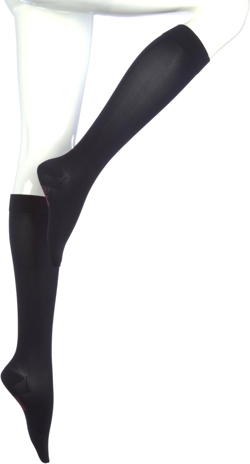 Mediven Assure 30–40 mmHg Calf High Compression Stockings – Closed Toe Support Socks for Men & Women with Soft Durable Fabric, Secure Below-Knee Fit, Everyday Wear, Travel, Work & Long-Hour Comfort
