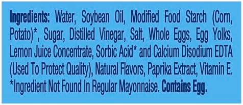 Hellmann's Light Mayonnaise Light Mayo Squeeze Bottle For a Creamy Condiment for Sandwiches and Simple Meals Made With 100% Cage-Free Eggs 20 oz