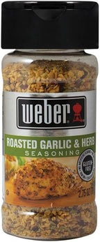 Weber Roasted Garlic & Herb Seasoning, 2.75 oz