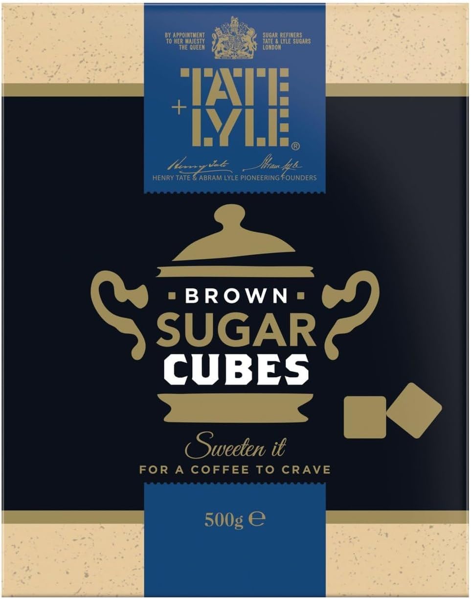 Vantexi Tate & Lyle Fairtrade Brown Sugar Cubes - 10x500g