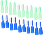 Healeved 20pcs Mini Toothbrush Soft Finger Toothbrush for Prison Use Gentle Tooth Cleaning Tool for Inmates for Psychiatric Wards and High-Security Facilities