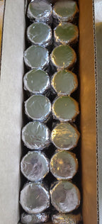 Chocolate Covered Cookies 100 Pieces SILVER Foil