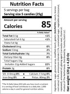 Venco Coins Hard Sweet Black Licorice 4.2 Oz Bag