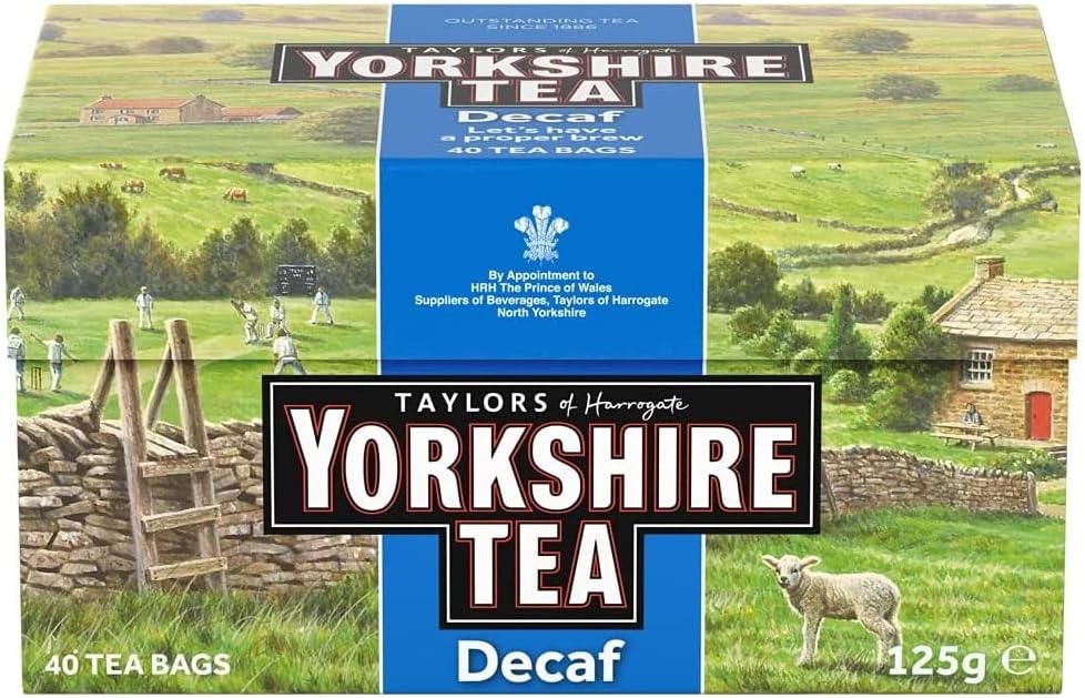 Yorkshire Tea Decaffeinated 40 Pack
