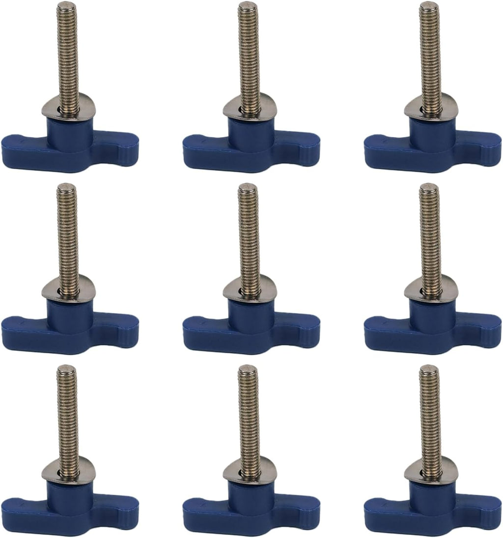 Screws for Shower Stool #10-24 x 2 (9 Pack) Stainless Flat Head Screws Accessory - Universal Fit Shower Chair Tool-Free Replacement, 9 Counts