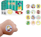 120pcs Cute Mini Round Bandages Kawayi Small Adhesive Bandage Breathable Patch for Girls Kids