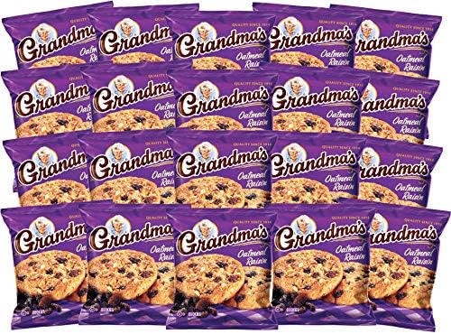 Grandma's Oatmeal Raisin Cookie, 2 count package (Pack of 20)