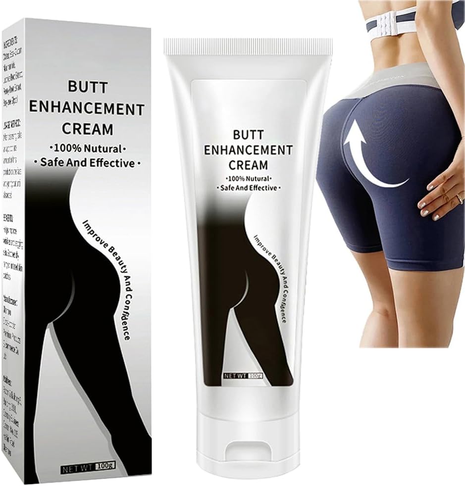 Hip Lift Up Cream, Bigger Butt Enhancement Cream, Hip Up Cream Bigger Buttock, Hip Lift Up Massage for Butt Shaping, Firming & Tightening