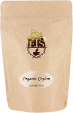 English Tea Store - Organic Ceylon Tea Loose Leaf | Classic Light Brew With Floral Note | Organic Black Tea | USDA & QMI Certified | Ethical Tea Partnership | Loose Black Tea Leaves | 16oz