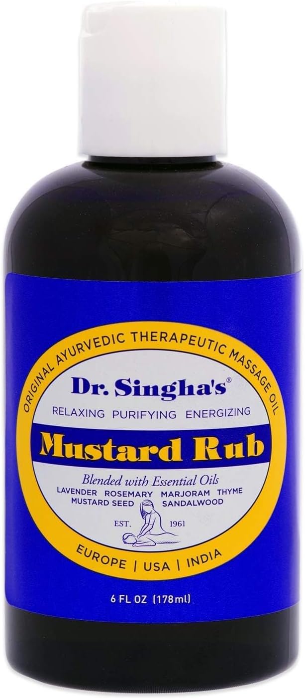Dr Singha's Mustard Rub, 6 Ounce