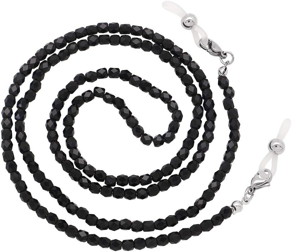 KAI Top Eyeglass Chain Sunglasses Chain Fashion Glass Bead Mask Lanyard Chain Face Mask Chain for Women Men