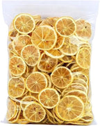 Mkostlich Dried Lemon Slices Bulk, 100g/3.52oz Natural Dehydrated Lemon Slices for Cocktails Garnish/ Tea/ Baking, No Sugar Added
