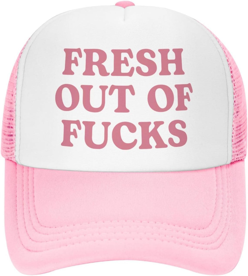 Funny Trucker Hats for Women Hot Pink Funny Gag Baseball Cap for Girls Women Men Hat
