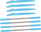 FRCOLOR 4pcs Hair Removal Set Eyebrow Trimmer for Men Women Facial Epilator Hair Remover Tool Face Trimmer No Chemicals