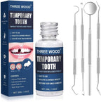 Moldable Thermal Beads Tooth Kit, DIY Temporary Tooth Gap Cover for Broken or Missing Teeth, Cosmetic Use