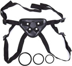 Harness Pants Strapless Panties With Adjustable Belts womens Black