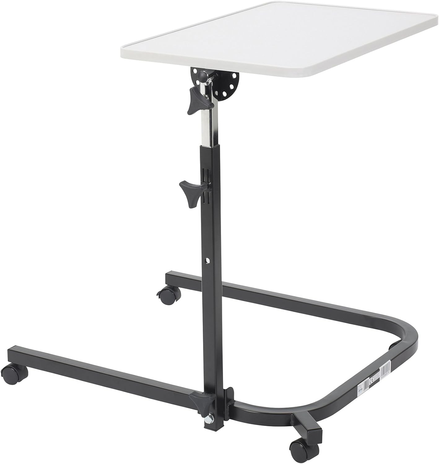 Drive Medical Pivot and Tilt Adjustable Overbed Table