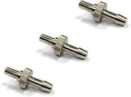 3PCS Metal NIBP Cuff Connector, BP05 Blood Pressure Monitor Cuff Connector, Air Hose Adapter