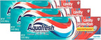 Aquafresh Cavity Protection Fluoride Toothpaste for Healthy Gums, Strong Teeth, and Fresh Breath, Cool Mint, 5.6 oz (Pack of 3)