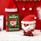 Christmas Figurines Set, Santa Claus and Elf Collectible Decor, Festive Tabletop Statues for Holiday Home Mantel Shelf Display