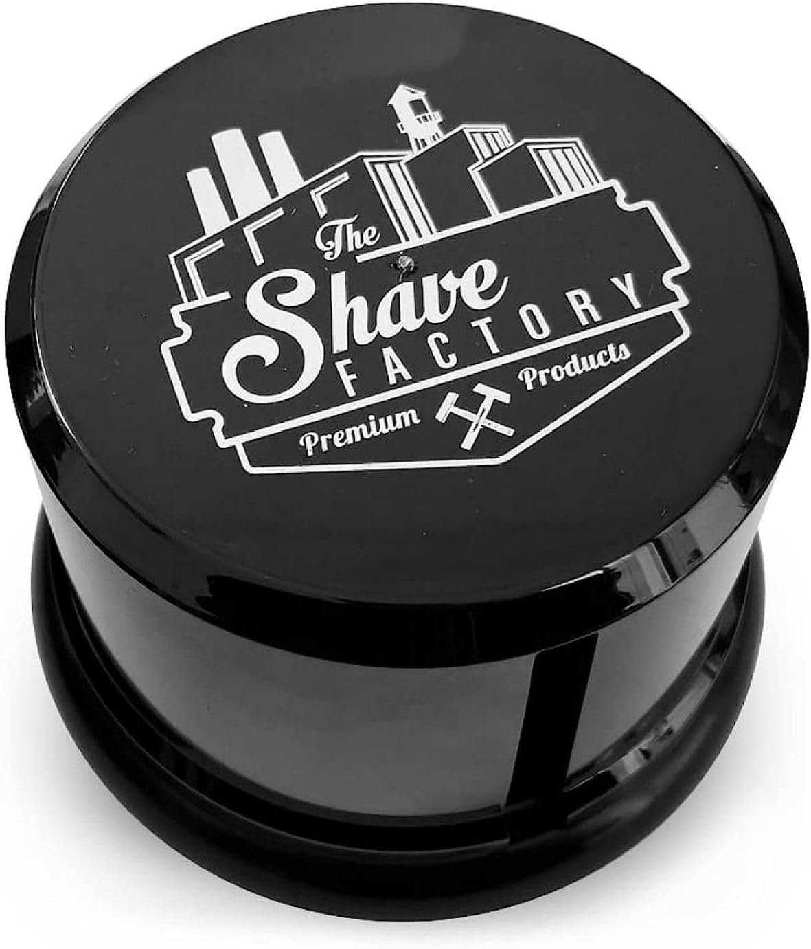 The Shave Factory Neck Strip Dispenser, Neck Strips Case, Neck Covering Paper Case Container (Black)