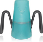 Dysphagia Regulating Drinking Cup - Controlled Sip Cup for Swallowing Difficulty & Prevents Aspiration - Adult Size (8oz) with Adjustable Dispensing 3cc to 15cc - Made in Canada