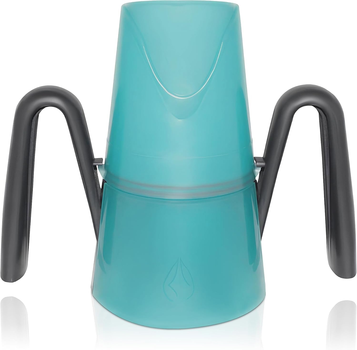 Dysphagia Regulating Drinking Cup - Controlled Sip Cup for Swallowing Difficulty & Prevents Aspiration - Adult Size (8oz) with Adjustable Dispensing 3cc to 15cc - Made in Canada