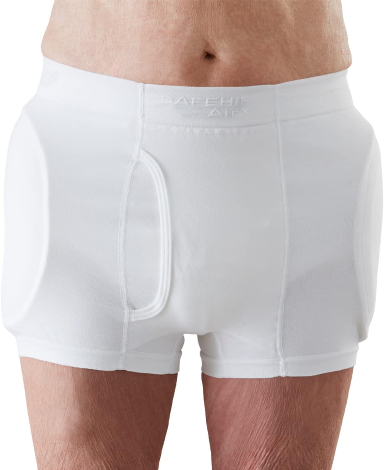 SAFEHIP AirX Men’s Hip Protector Briefs Fall Injury Prevention Hip Support for Elderly Seniors, Breathable, Skin-Friendly and Comfortable (Large 40-48 inches)