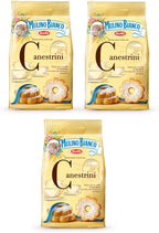 Mulino Bianco: "Canestrini" Biscuits with icing sugar - 7.05 Oz (200g) Pack of 3 [ Italian Import ]