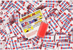 Bazooka Bubble Gum Bulk, 225 Count Tub of Chewing Gum Individually Wrapped, Old Fashioned 90's Candy for Baseball, Party Favors, Goodie Bags