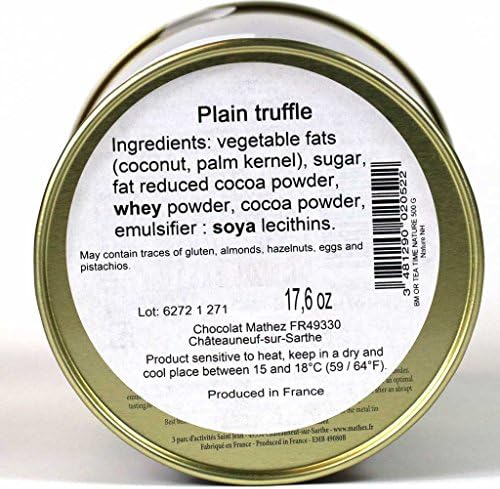 Mathez Chocolatier French Cacao Truffles 500g (Gold)