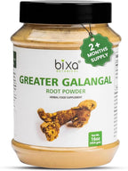 bixa BOTANICAL | Greater Galangal Root Powder | Alpinia Galanga Kulinjan | for Soups and Cooking | Ayurvedic Herbal Supplement | Kosher | Steam Treated | Non GMO | Vegan | 100 Percent Pure |16 oz