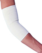 CHAMPION Elbow Support Pullover Sleeve Elastic Knit, White, Medium