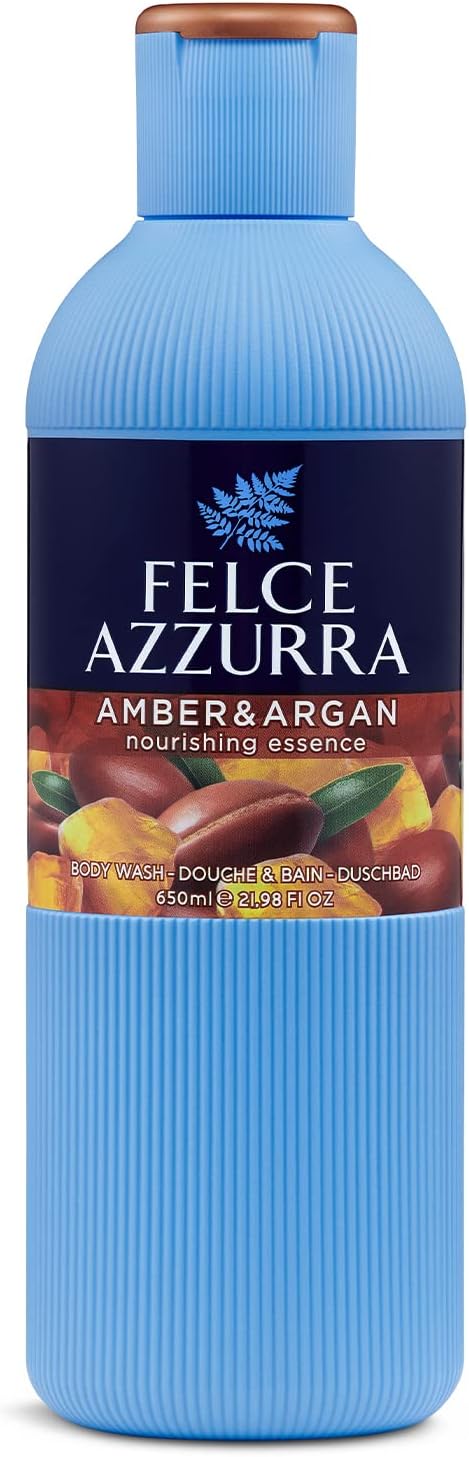 Felce Azzurra - Ambra e Argan Essenza di Nutrimento - Bagnodoccia - 650 ml (22 fl oz)