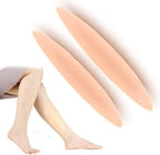 Self Adhesive Gel Pads For Calves, 1 Pair Silicone Leg Onlays Women Leg Corrector For Crooked Or Thin Skinny Legs, Skin-Friendly,Light,300g,Hilarious123
