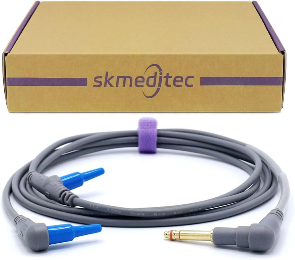 skmeditec Temperature Probe Adapter Compatible with Fisher & Paykel, 6.5FT Reusable Extension Sensor Cable with 6 Pins Round Connector, Replacement Cord for 900MR561