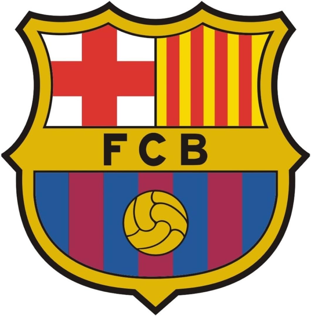 FC Barcelona Edible Cake Topper- 1/4 Sheet