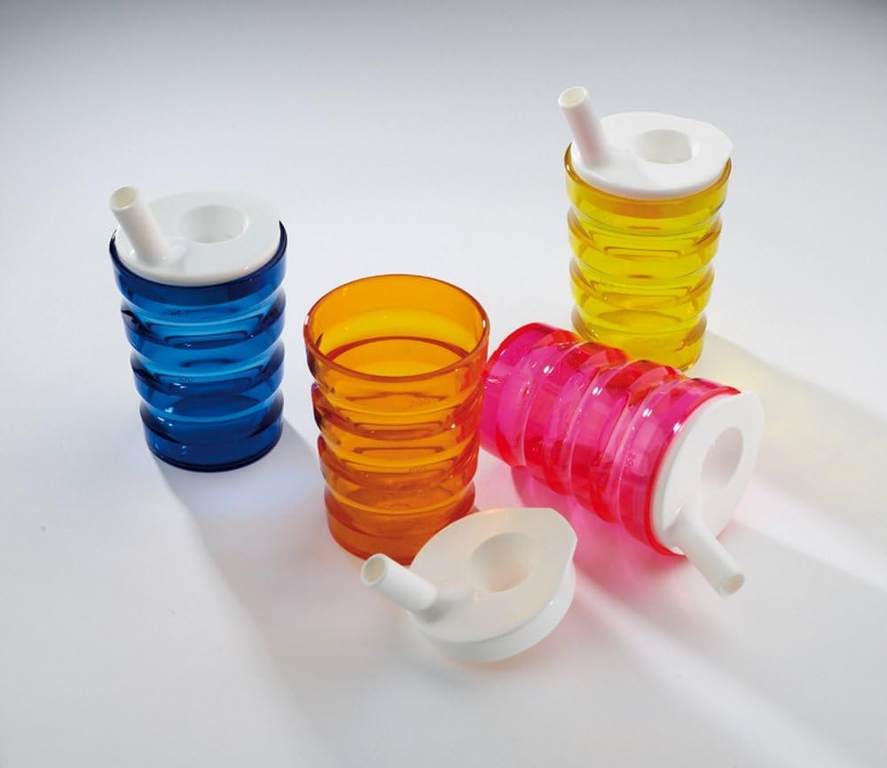 Sure Grip Non-Spill Feeding Cup in Various Colours (Pack of 4)