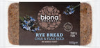 Biona Organic Rye Bread with Chia & Flax Seed 500g-2 Pack