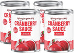 Amazon Grocery, Jellied Cranberry Sauce, 14 Oz (Previously Amazon Fresh, Packaging May Vary) (Pack of 4)
