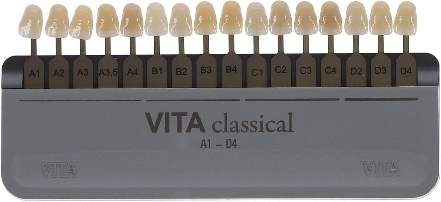 Vident G027C VITA Classical Dental Tooth Shade Guide A1-D4 Autoclavable
